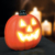 Halloweeni LED-es tök - 32 x 30 cm