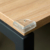 Sarokvédő asztalra - PVC - átlátszó - 4 db/csomag