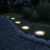 LED-es leszúrható szolár lámpa - köves - melegfehér