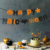 Halloweeni papír girland - "Happy Halloween" felirat - 3,5 m