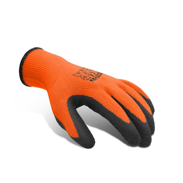 Szerelőkesztyű latex bevonatú 12 db/szett