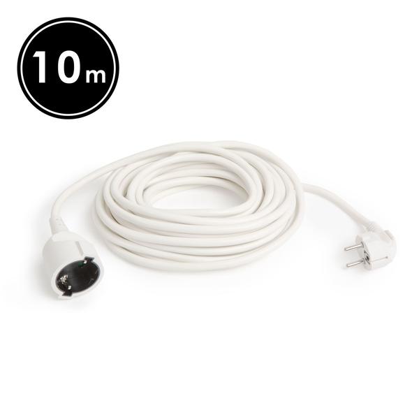 Hálózati lengő hosszabbító - 10m fehér