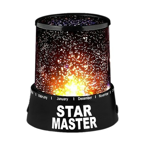 Star Master éjjeli lámpa - 3 x AA - 10,8 x 11,5 cm