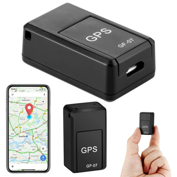 Mini GPS nyomkövető - helymeghatározó eszköz 4 x 2,5 x 1,5 cm