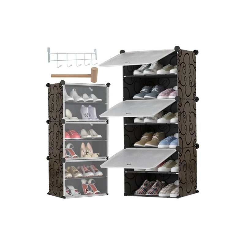 Moduláris cipőtároló szekrény - 3 modul - 92 x 40 x 31 cm