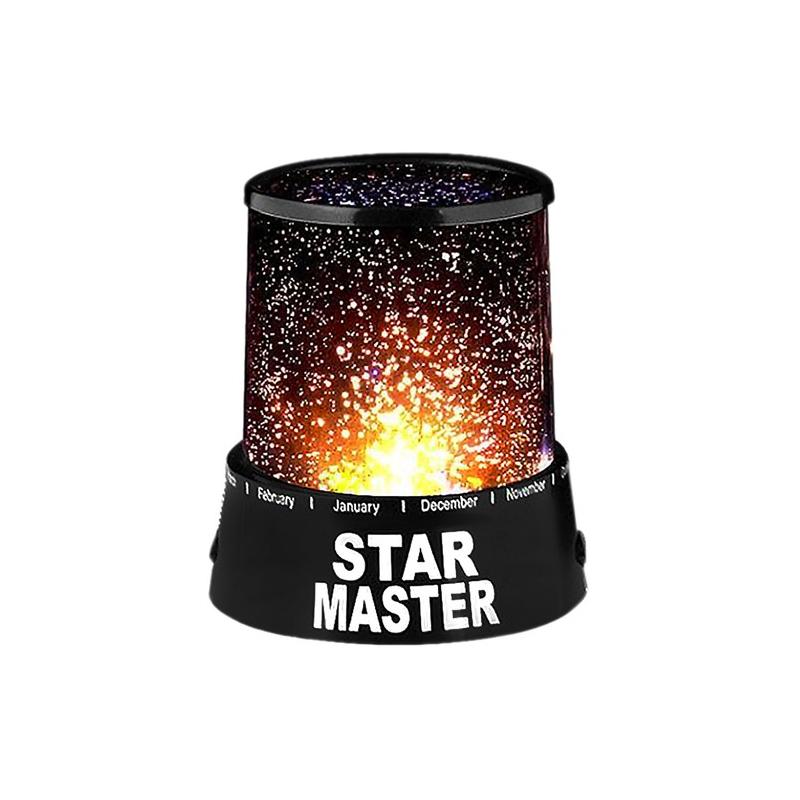 Star Master éjjeli lámpa - 3 x AA - 10,8 x 11,5 cm