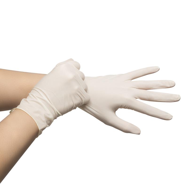 Latex kesztyű - M - 10 darab